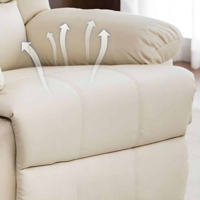 Compact recliner chair furniture with swivel base