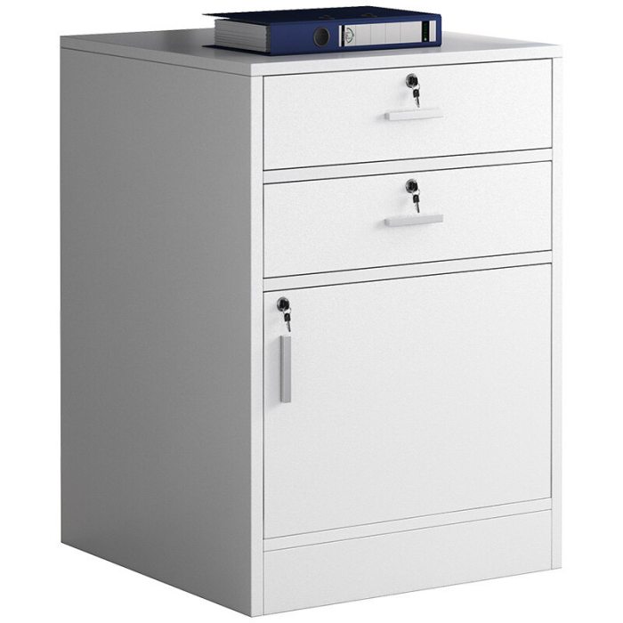 Mitsuchi Wooden Office File cabinet with lock storage cabinet locker ...